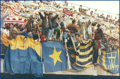 Vicenza-PARMA 20-05-1984. BOYS PARMA 1977, foto Ultras