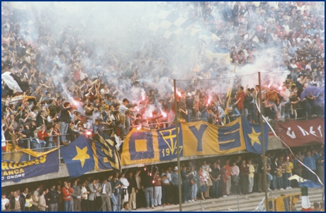 Vicenza-PARMA 20-05-1984. BOYS PARMA 1977, foto Ultras