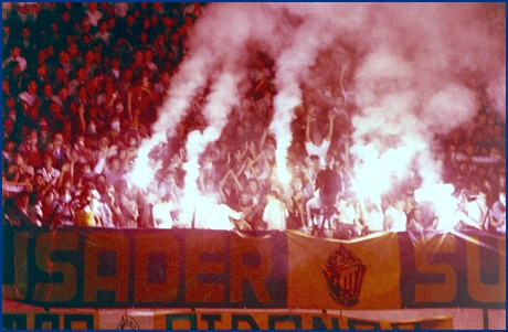 PARMA-Milan 22-08-1984. BOYS PARMA 1977, foto Ultras