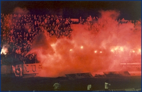 Parma-Roma 13-02-1985. BOYS PARMA 1977, foto ultras