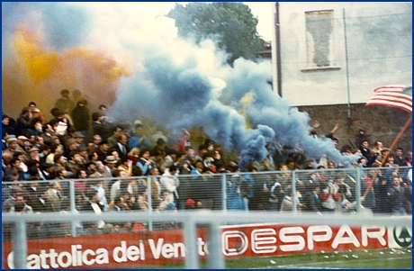 Padova-PARMA 18-11-1984. BOYS PARMA 1977, foto Ultras