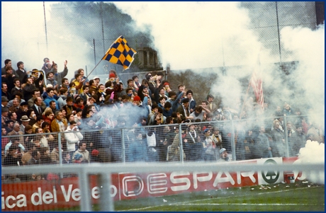 Padova-PARMA 18-11-1984. BOYS PARMA 1977, foto Ultras