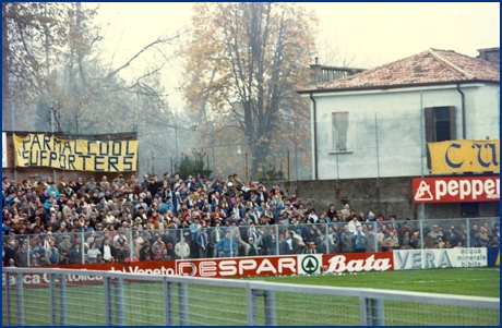 Padova-PARMA 18-11-1984. BOYS PARMA 1977, foto Ultras