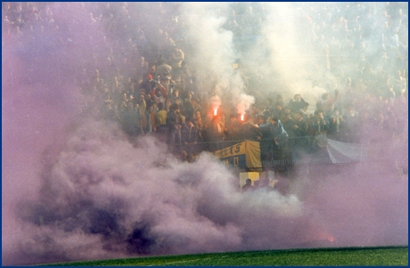 Pisa-PARMA 03-03-1985. BOYS PARMA 1977, foto ultras