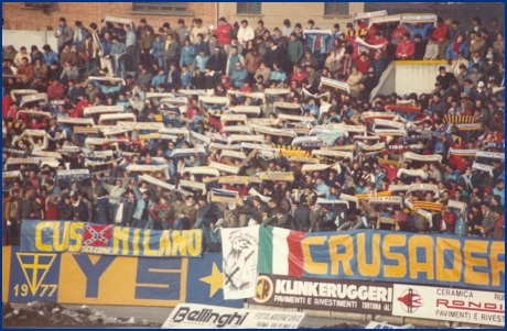 PARMA-Bari 03-02-1985. BOYS PARMA 1977, foto ultras