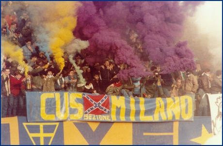 PARMA-Bari 03-02-1985. BOYS PARMA 1977, foto ultras