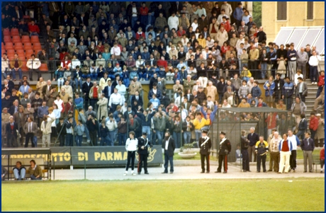 Parma-Campobasso 05-05-1985. BOYS PARMA 1977, foto ultras