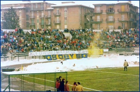 PARMA-Cesena 20-01-1985. BOYS PARMA 1977, foto ultras