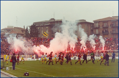 PARMA-Genoa 11-11-1984. BOYS PARMA 1977, foto Ultras