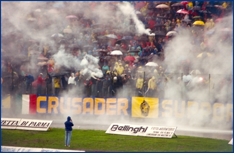 Parma-Padova 14-04-1985. BOYS PARMA 1977, foto ultras