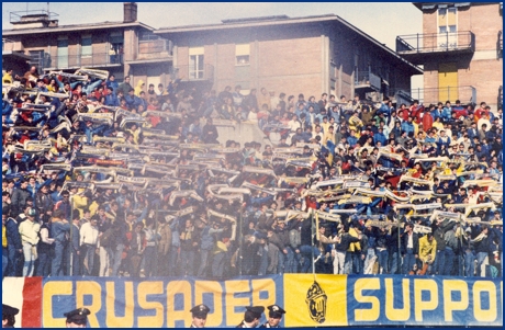 Parma-Padova 14-04-1985. BOYS PARMA 1977, foto ultras