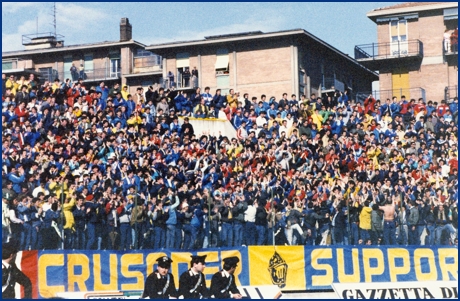 Parma-Padova 14-04-1985. BOYS PARMA 1977, foto ultras