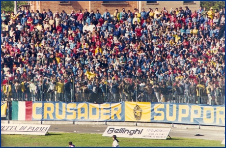 Parma-Padova 14-04-1985. BOYS PARMA 1977, foto ultras