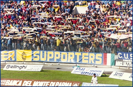 Parma-Padova 14-04-1985. BOYS PARMA 1977, foto ultras