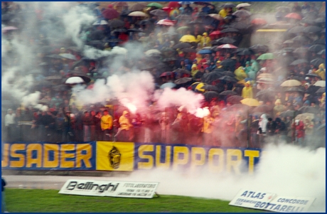 Parma-Padova 14-04-1985. BOYS PARMA 1977, foto ultras