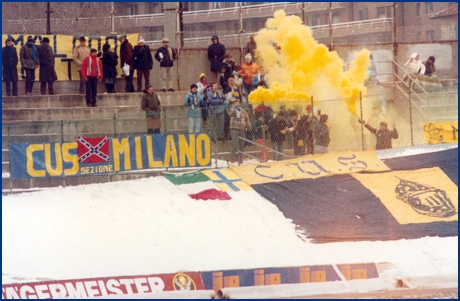 Varese-Parma 13-01-1985. BOYS PARMA 1977, foto ultras