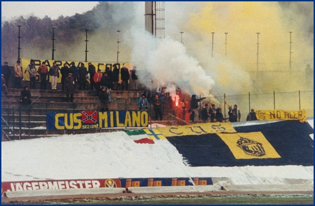 Varese-Parma 13-01-1985. BOYS PARMA 1977, foto ultras