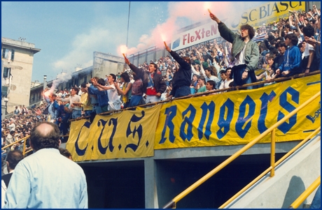 Genoa-PARMA 24-05-1987. BOYS PARMA 1977, foto Ultras