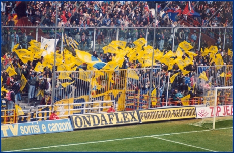 Genoa-PARMA 08-12-1991. BOYS PARMA 1977, foto Ultras