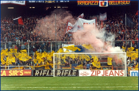 Genoa-PARMA 08-12-1991. BOYS PARMA 1977, foto Ultras