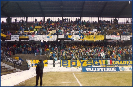 Sparta Praga-Parma 03-03-1993. BOYS PARMA 1977, foto ultras