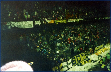 Sparta Praga-Parma 03-03-1993. BOYS PARMA 1977, foto ultras