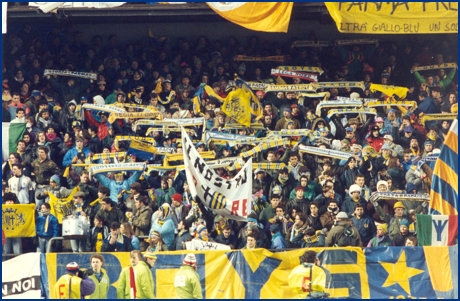 Sparta Praga-Parma 03-03-1993. BOYS PARMA 1977, foto ultras