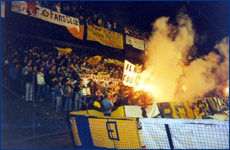 Sparta Praga-Parma 03-03-1993. BOYS PARMA 1977, foto ultras