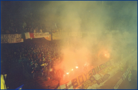 Sparta Praga-Parma 03-03-1993. BOYS PARMA 1977, foto ultras