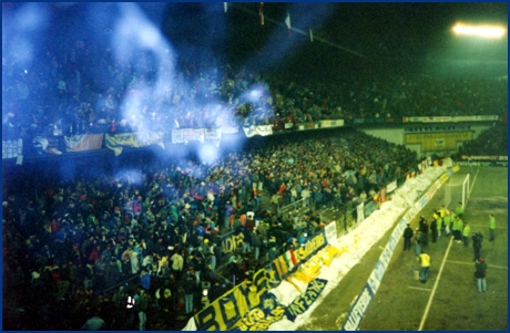 Sparta Praga-Parma 03-03-1993. BOYS PARMA 1977, foto ultras