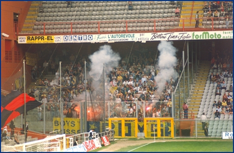 Genoa-PARMA 23-05-1993. BOYS PARMA 1977, foto Ultras