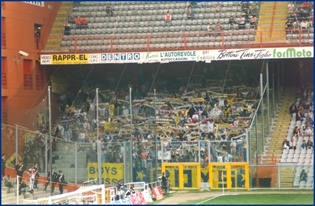 Genoa-PARMA 23-05-1993. BOYS PARMA 1977, foto Ultras