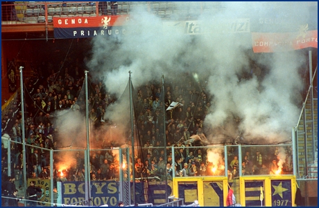 Genoa-PARMA 11-12-1994. BOYS PARMA 1977, foto Ultras