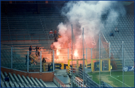 Genoa-PARMA 23-09-1998. BOYS PARMA 1977, foto Ultras