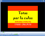 Animazione Video: Totas par lo culos